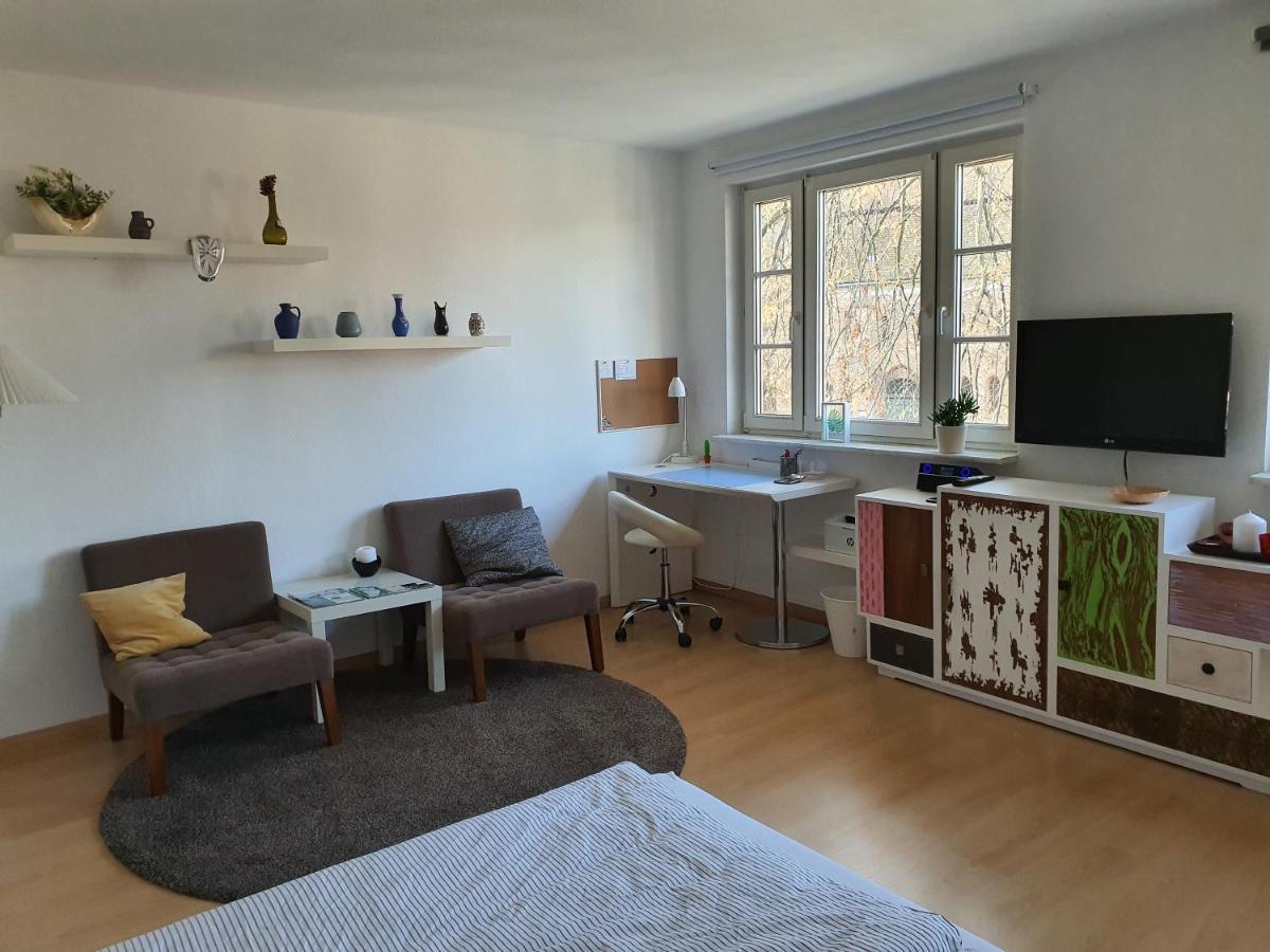 Ferienwohnung Studio Nico Dominsel Brandenburg an der Havel Exterior foto